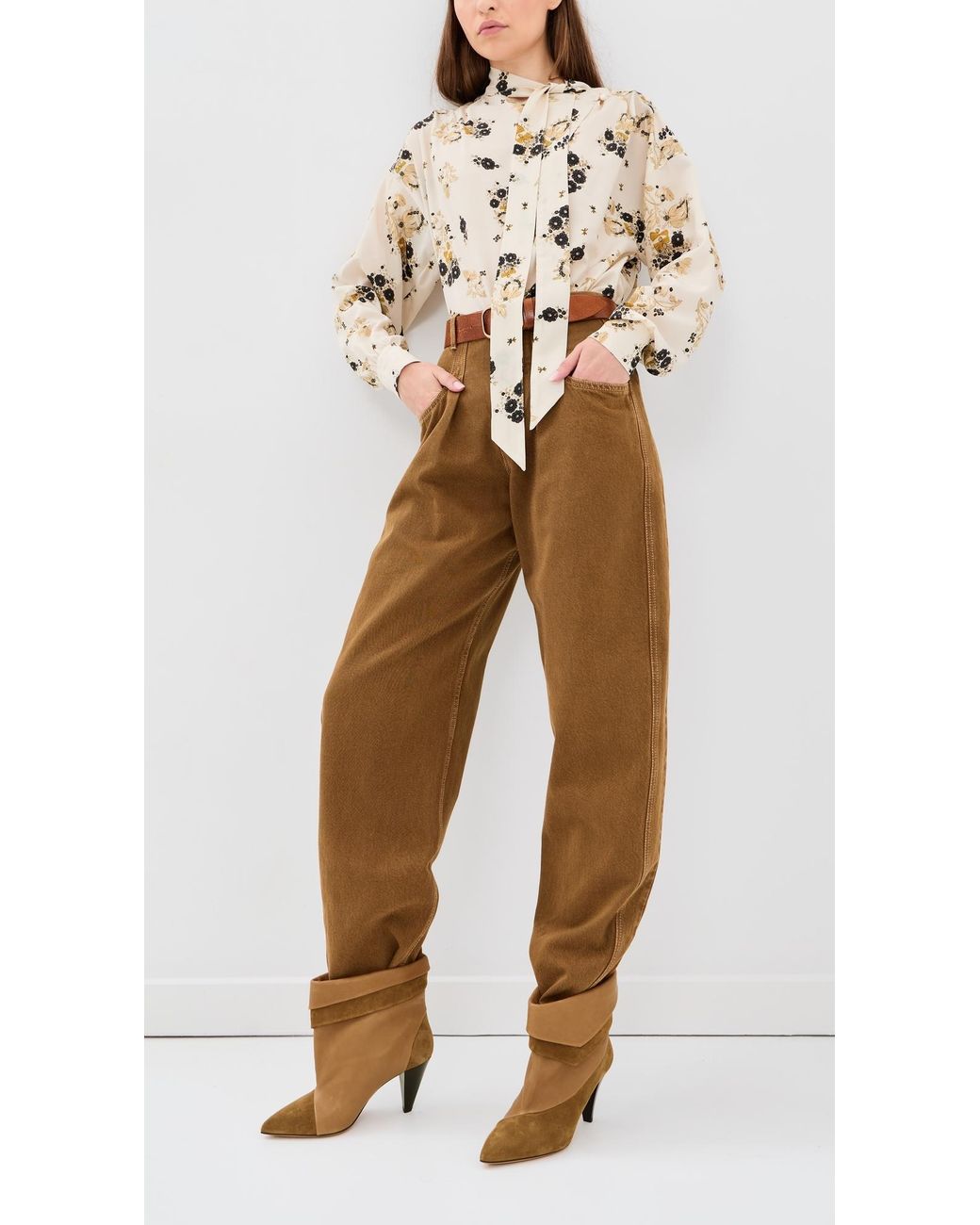 Isabel Marant Multicolor Lyone Layered Boots