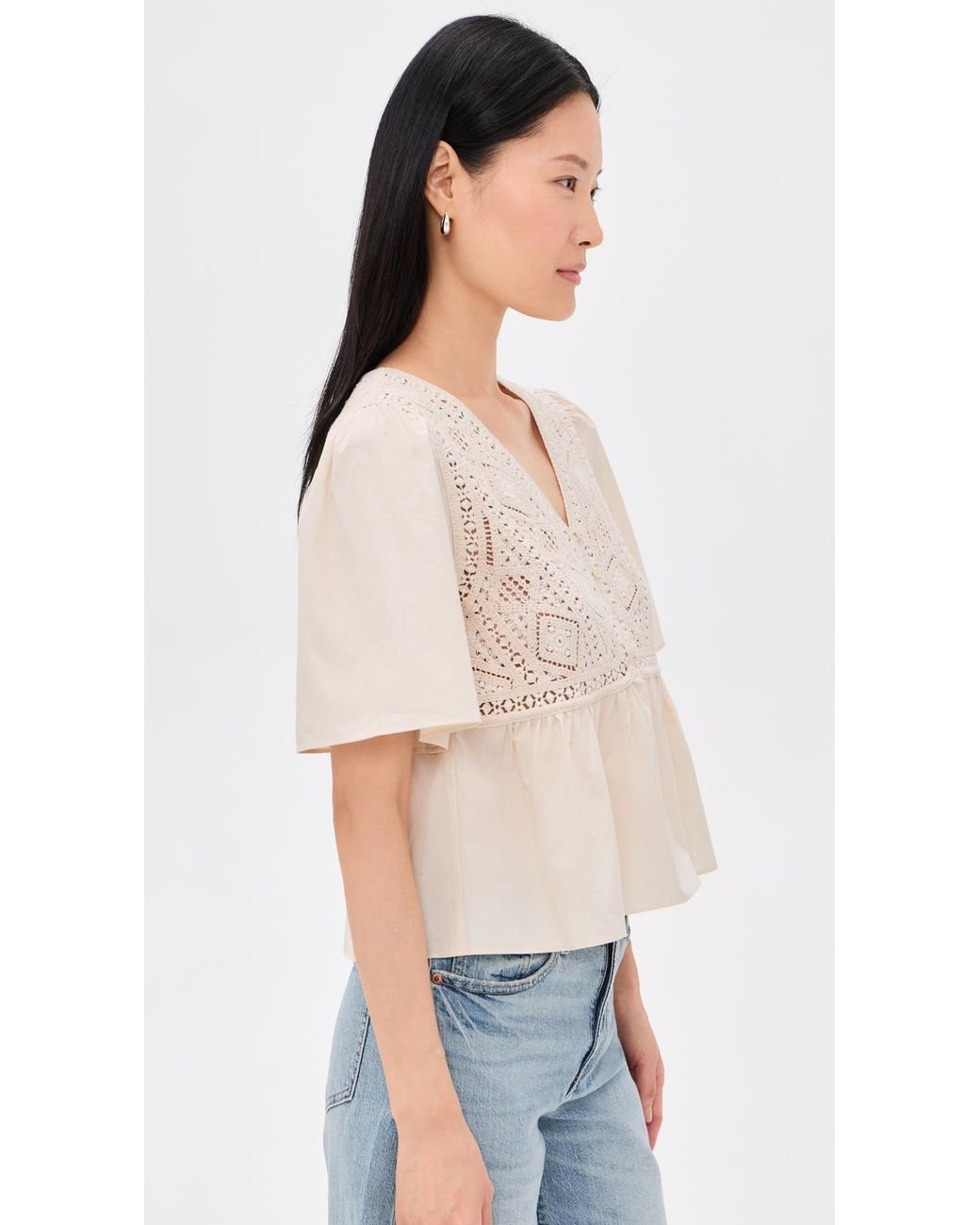 Ba&sh Multicolor Salvi Blouse
