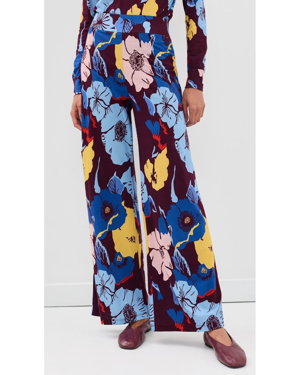 De Loreta Blue Sur Pants