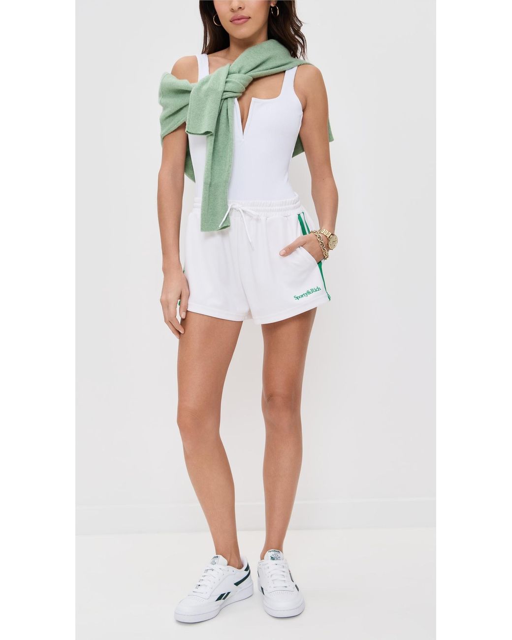 Beach Riot Shacket Beach Riot Tropez One Piece in White | Lyst