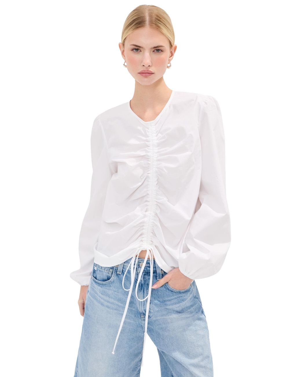Le Bos White Fallon Top