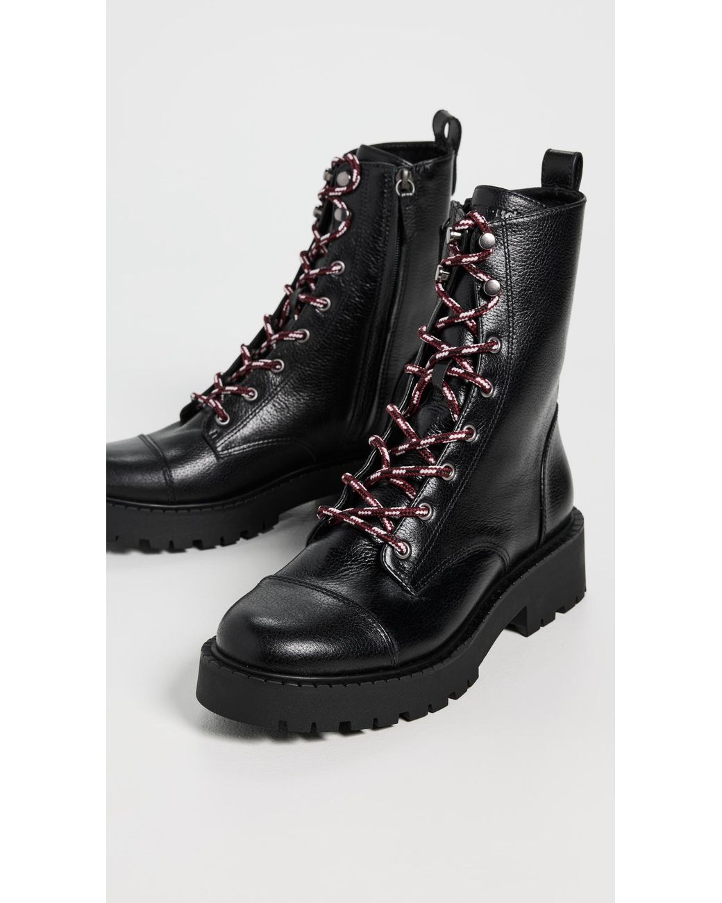 Larroude Black Trinity Boots