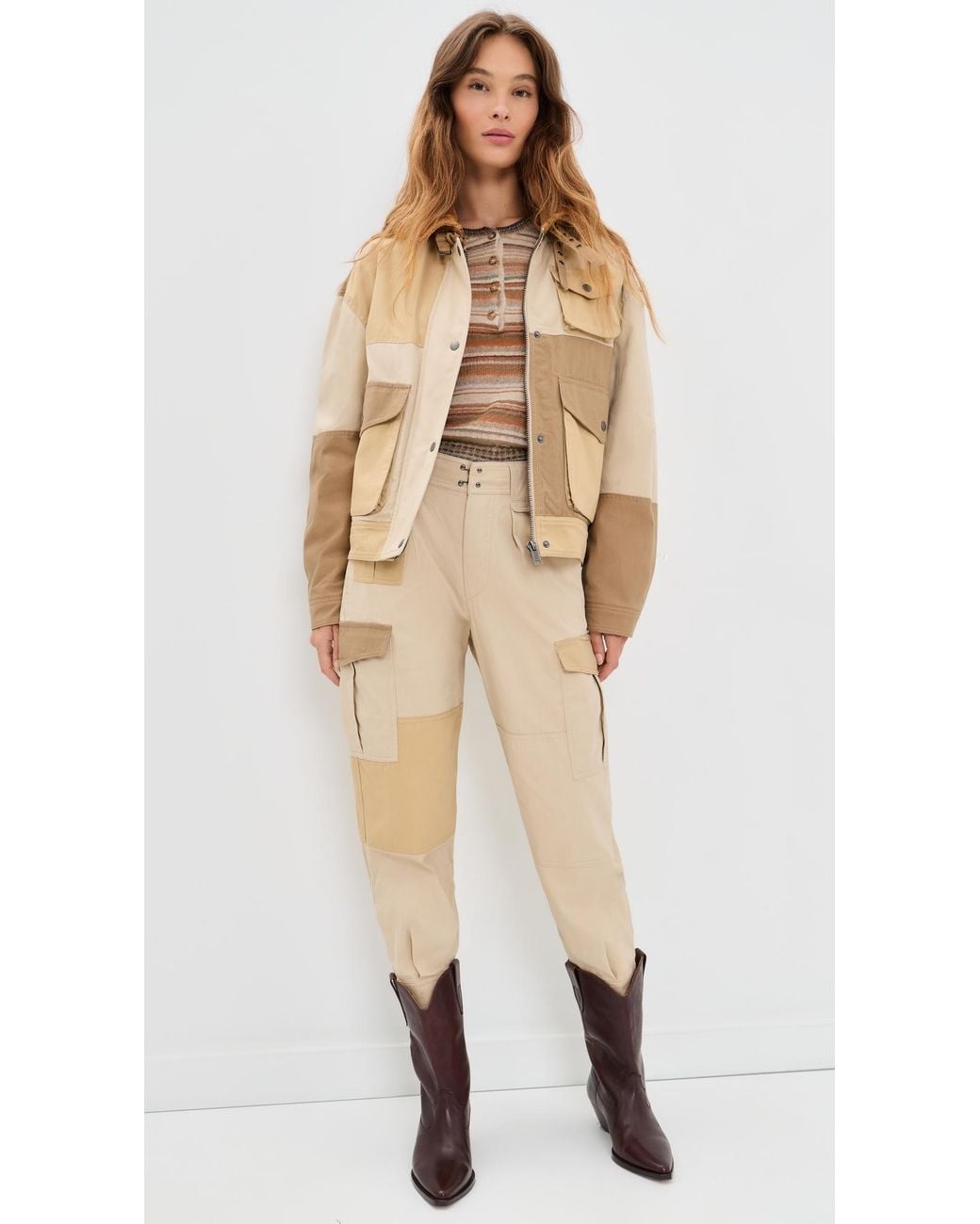 Isabel Marant Natural Renza Pants