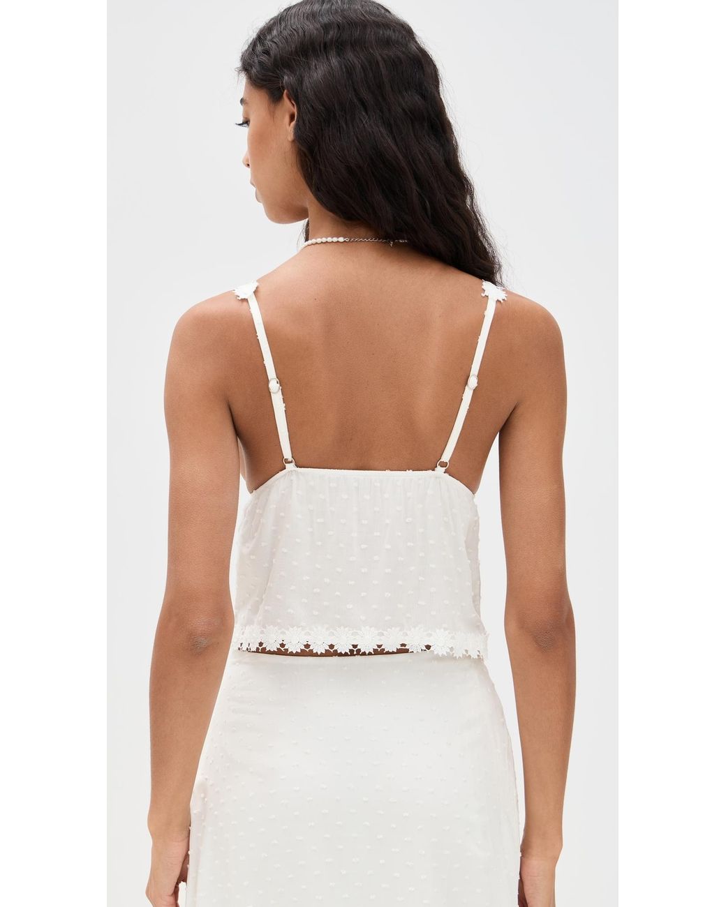 Peixoto White Sienna Top