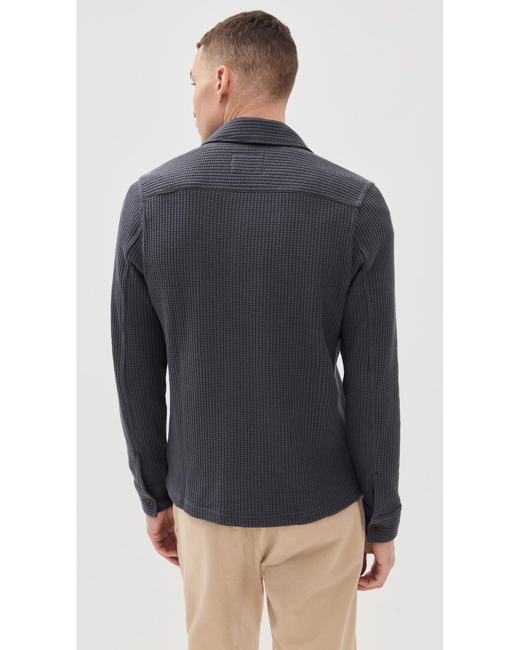 Rails Black Wells Shirt Shacket for men