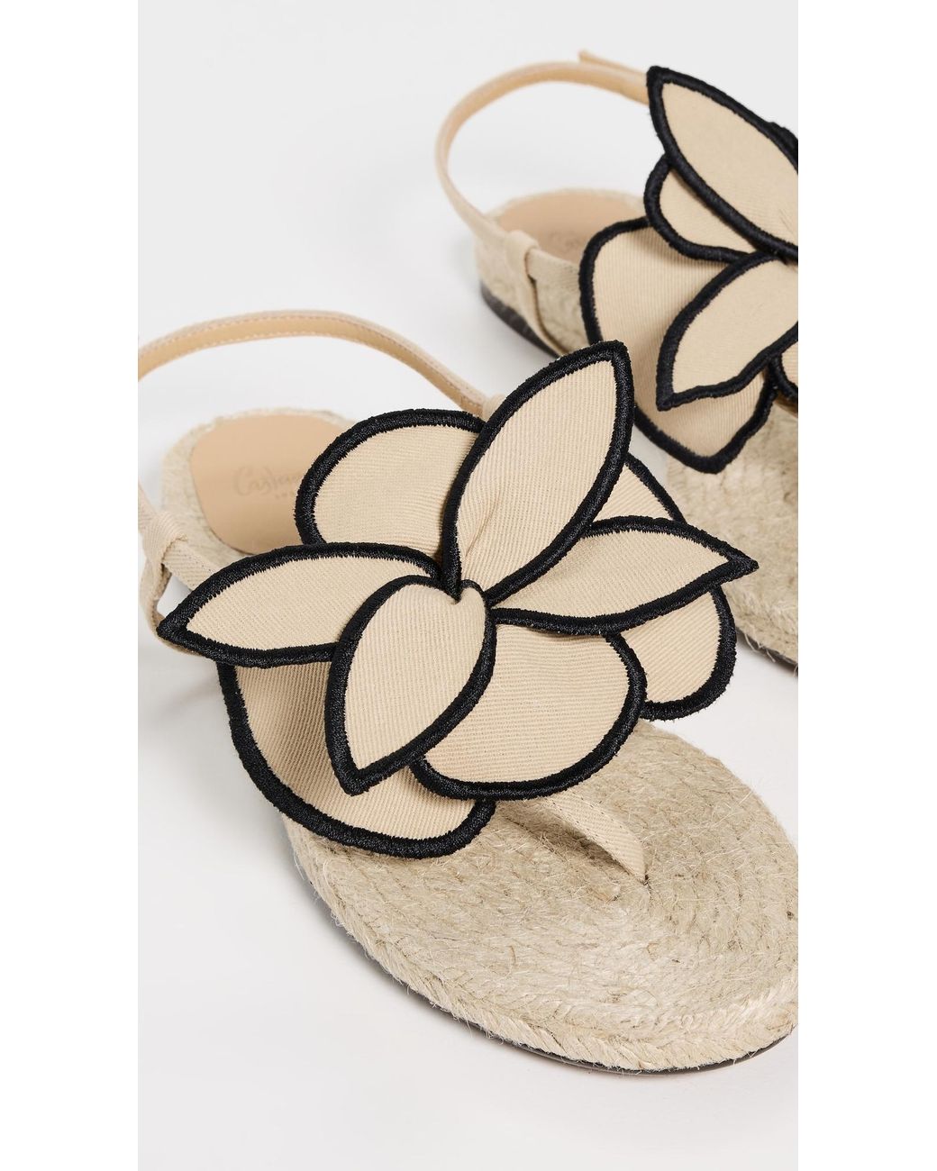 シューズ・サンダルその他 Castaner Sandal in sand color with flower Castañer Sandal in sand color with flower | TheDoubleF