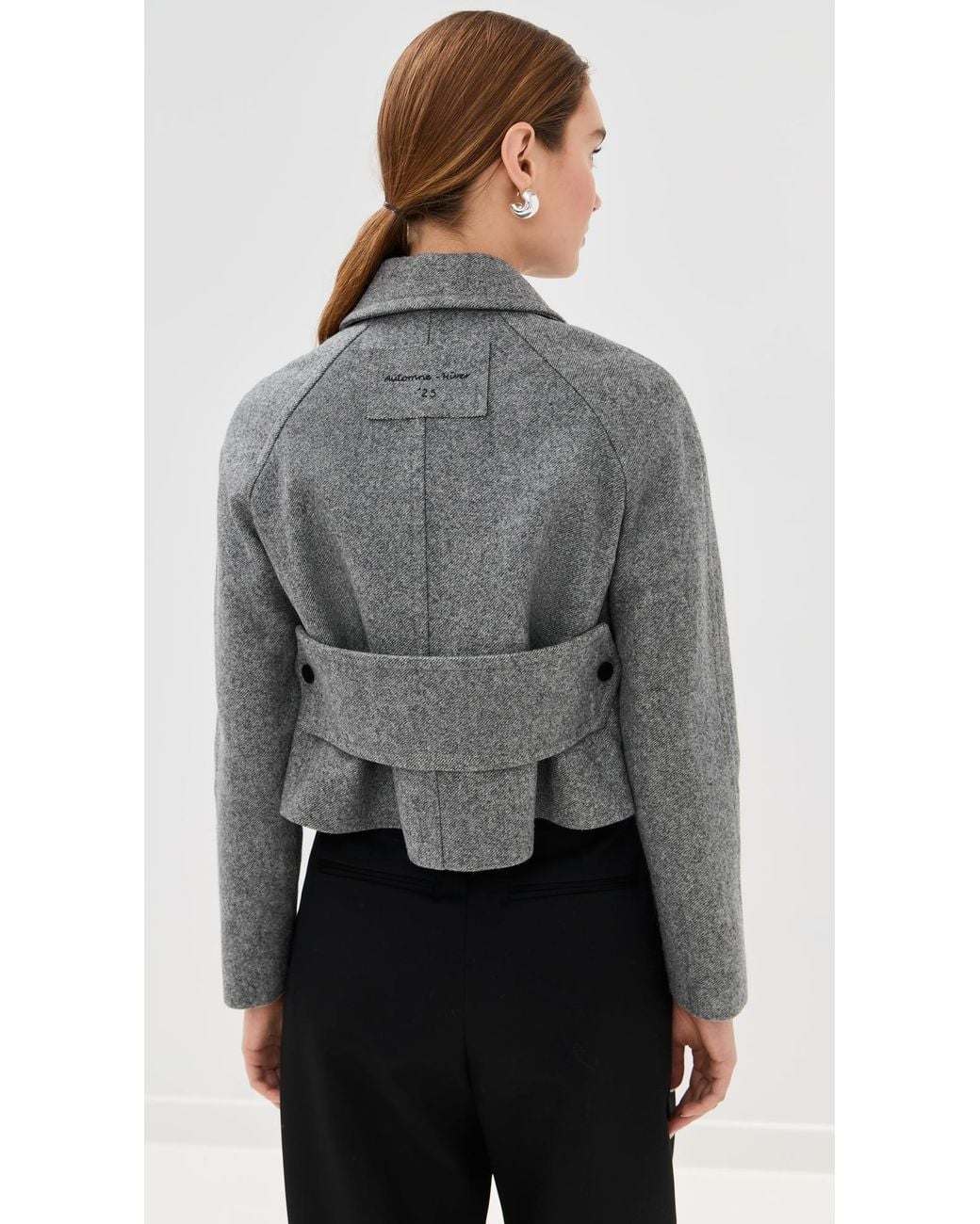 Nackiyé Gray Pixie Wool Jacket