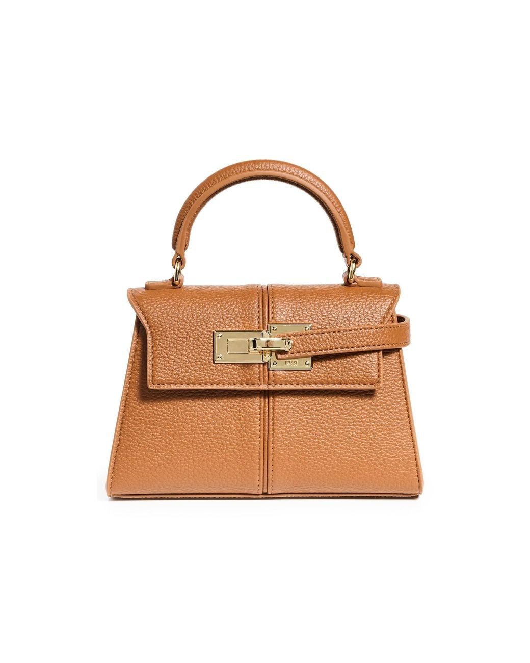 JW PEI Elise Top Handle Bag in Brown Lyst