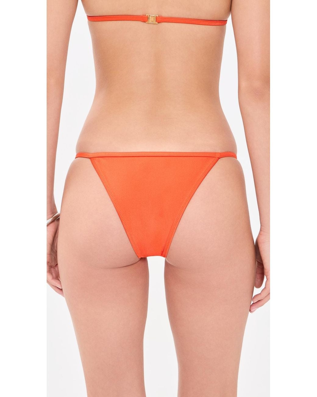 ÉTERNE Orange Thea Bikini Bottoms
