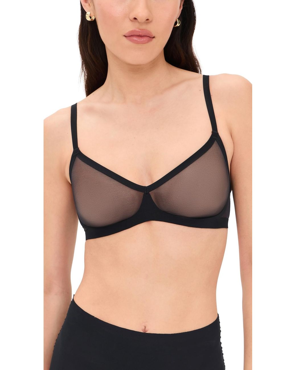 Commando Black Chic Mesh Bralette