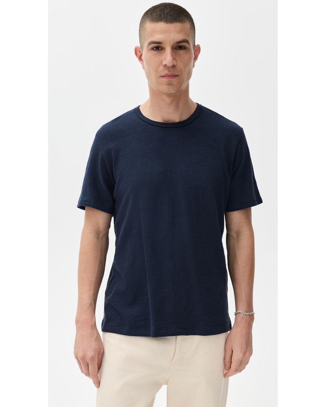 Rag & Bone Blue Classic Flame Tee for men