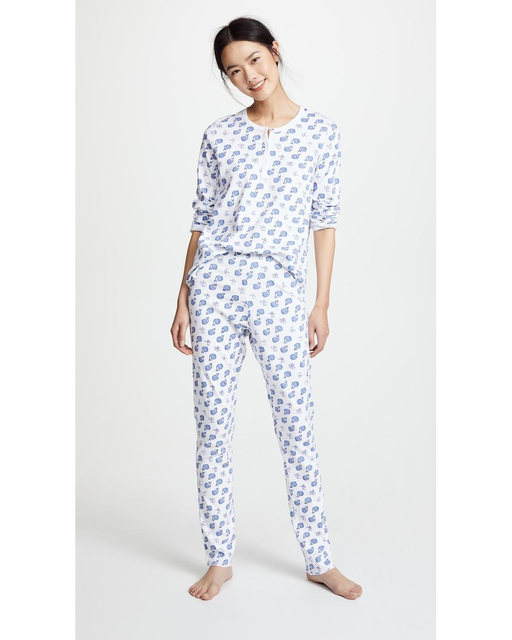 21080円 77％以上節約 取寄 ローラーラビット レディース モービー パジャマ Roller Rabbit women Moby Pajamas Blue
