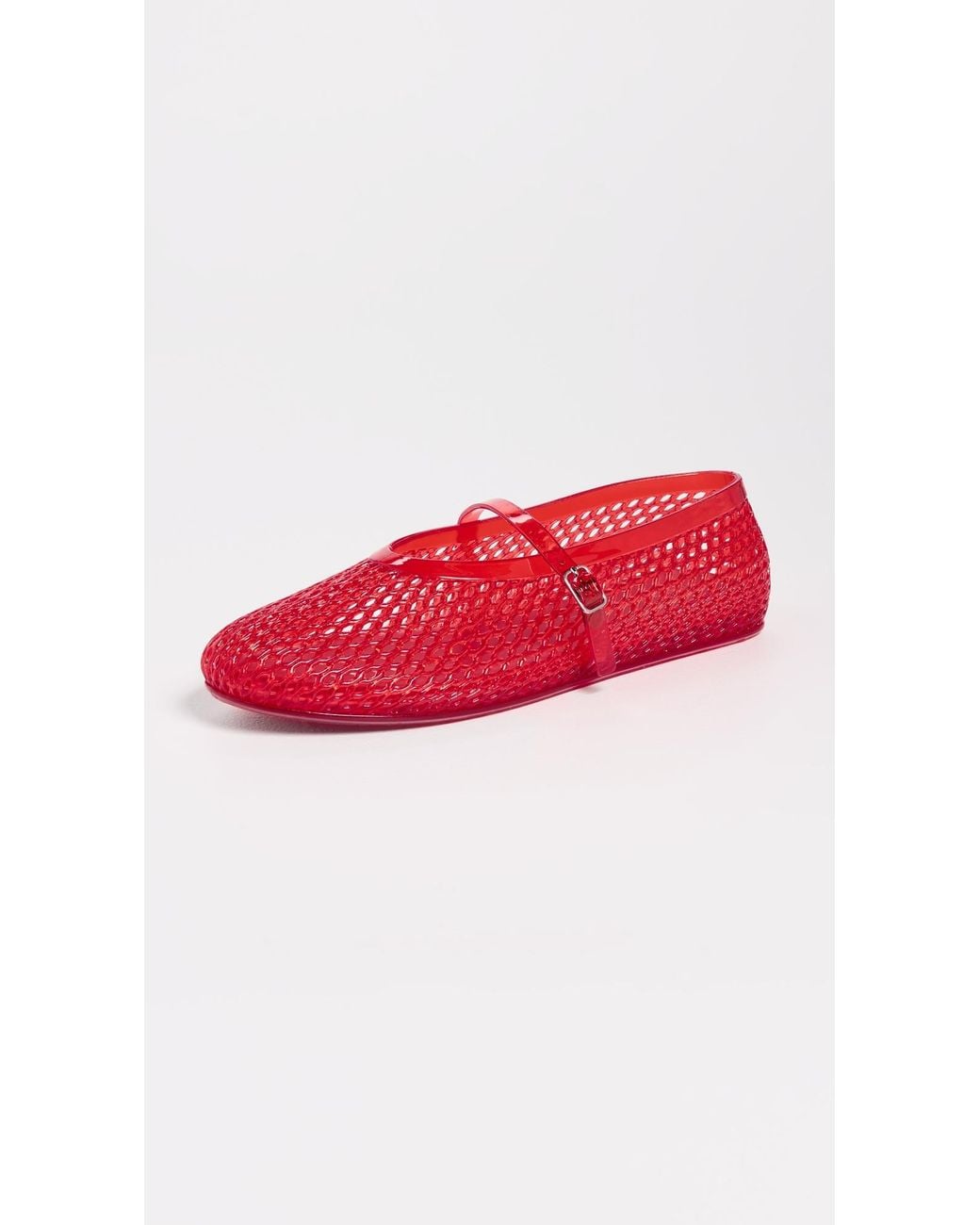 INTENTIONALLY ______ Red Classy Jelly Flats