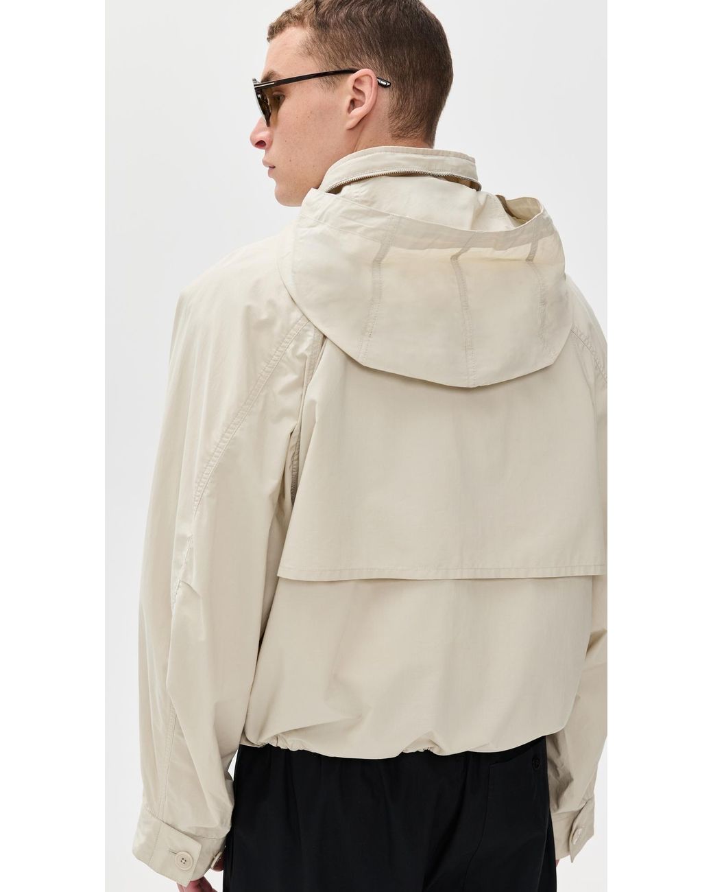 Lemaire Parachute Blouson Jacket in Natural for Men | Lyst