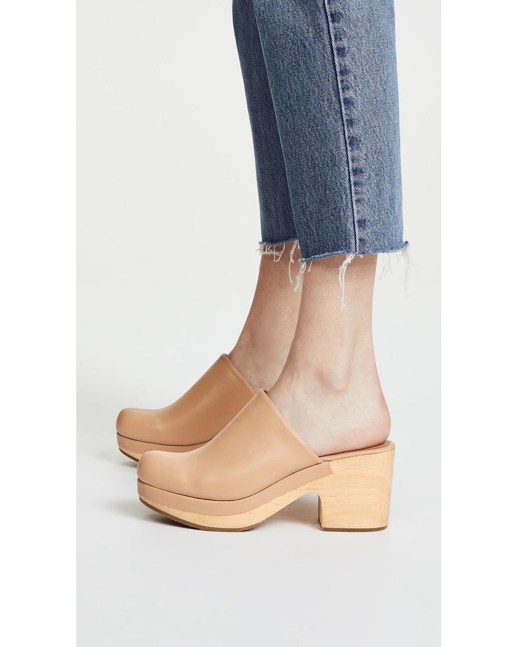 Rachel Comey Bose Clogs in Natural | Lyst
