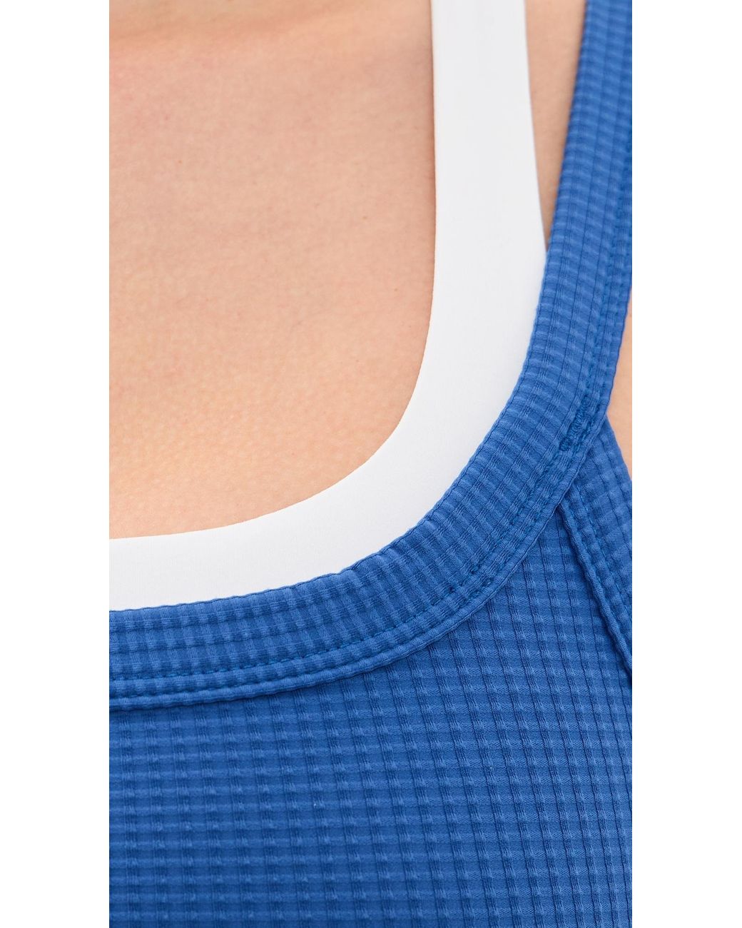 Rhone Blue Doubletake Layer Bra