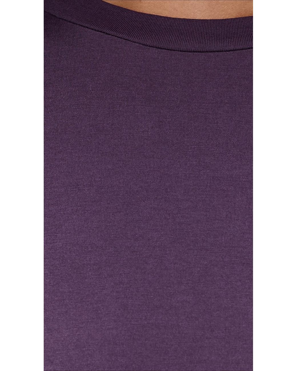 Theory Purple Tiny Tee