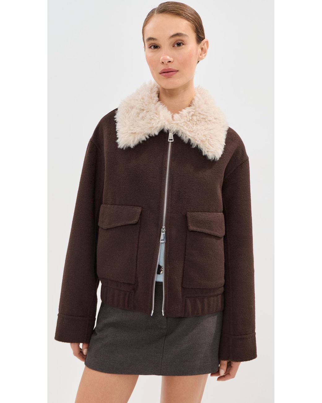 Le Bos Brown Spencer Jacket