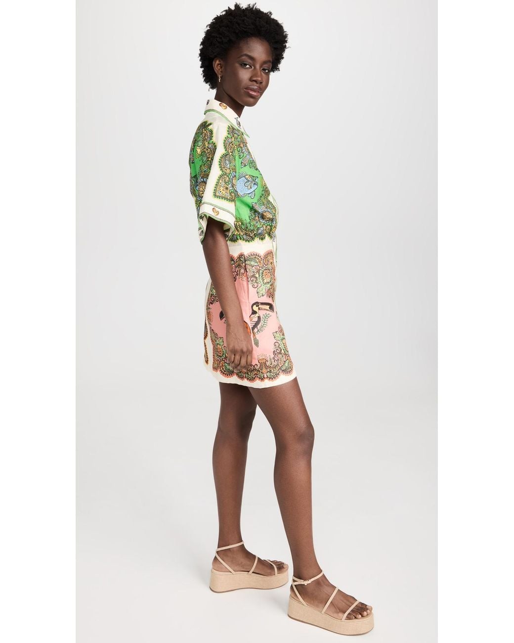 ALMAIS Trippy Troppo Mini Dress | Lyst