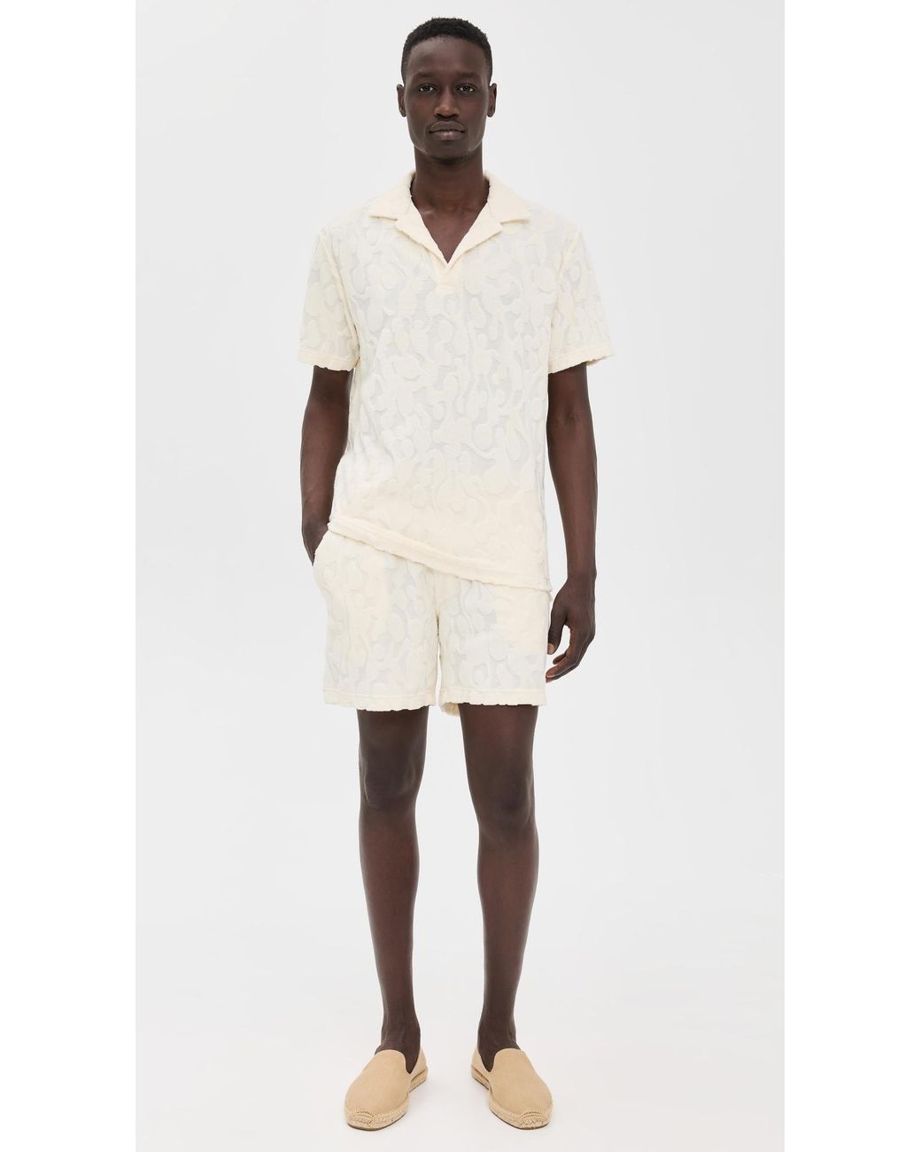 Oas Natural Summit Polo Terry Shirt for men