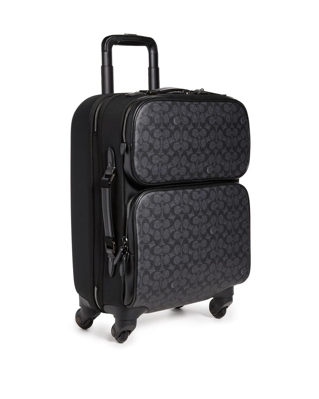 Signature Canvas Coach Carry On Luggage With Wheels Coach