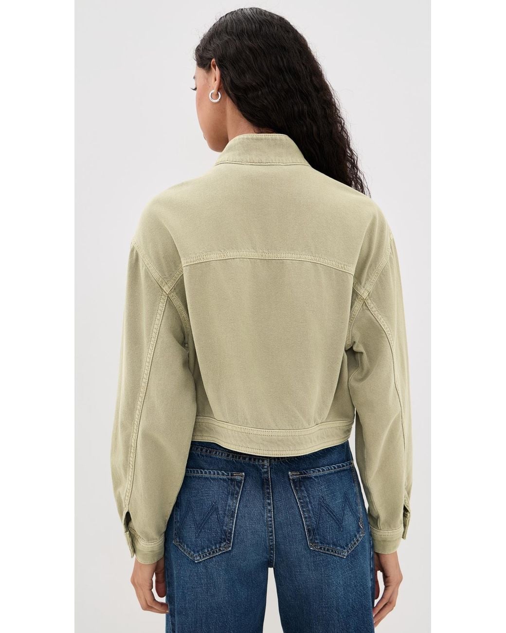 Ba&sh Blue Rallo Jacket