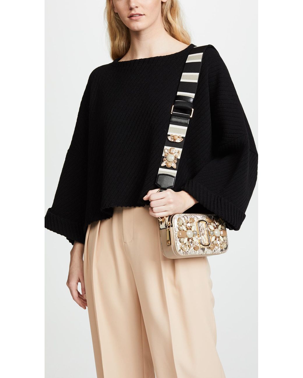 Marc Jacobs Snapshot Camera Bag In Floral Brocade Lyst