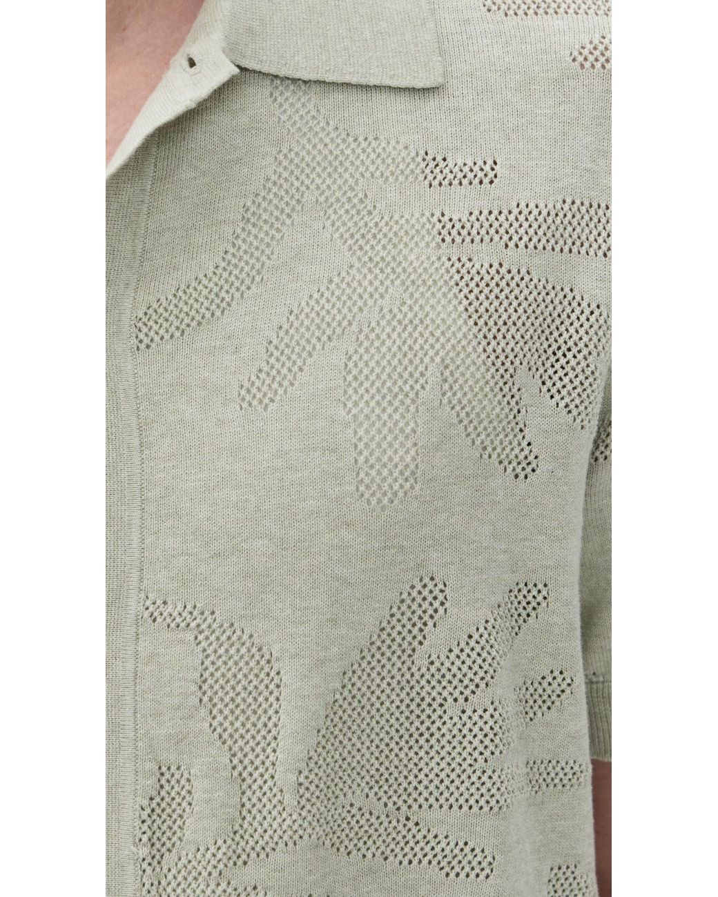 NN07 Multicolor Thor Knit Button Down Polo for men