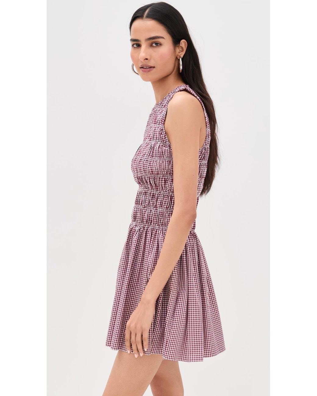 Faithfull the Brand Heidi Mini Dress in Purple | Lyst