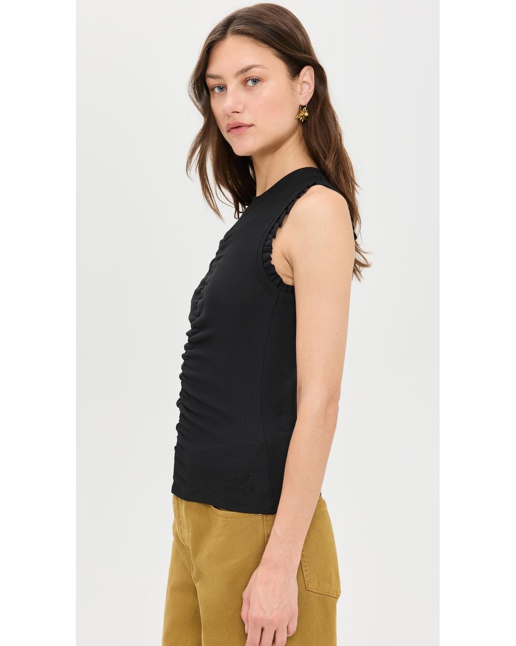 Ulla Johnson Black Kyla Top