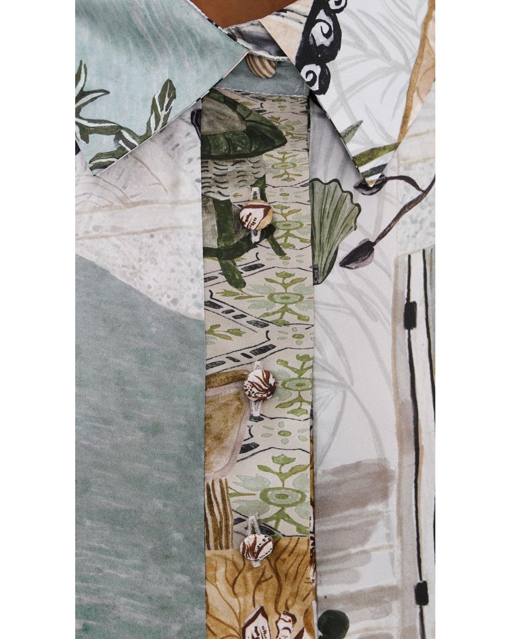 Isla & White Multicolor Sol Top