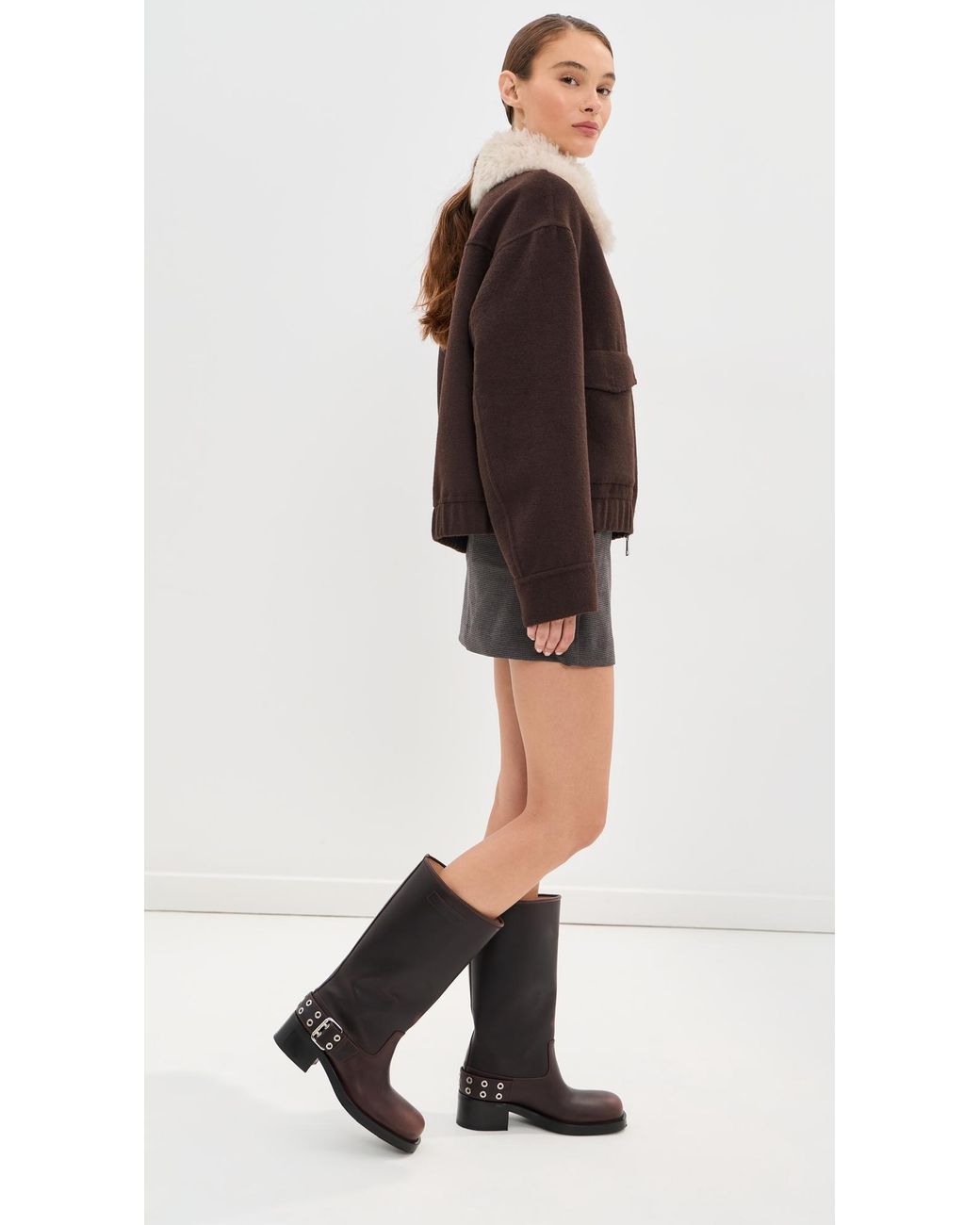 Le Bos Brown Spencer Jacket