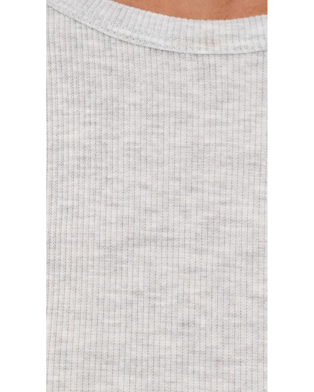 Faherty Brand White Featherweight Freestyle Layering Tee