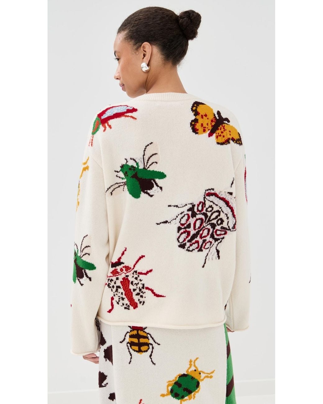 The Elder Statesman Multicolor Bug Crew