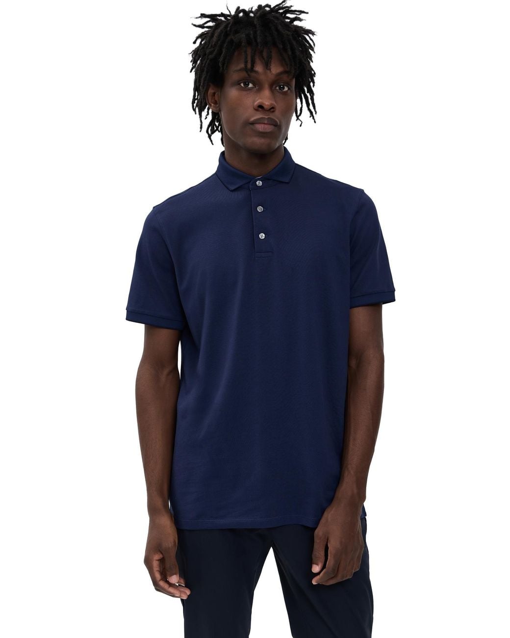 Greyson Blue Wolf Polo for men