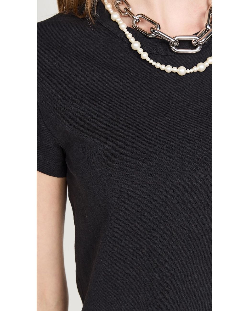 SLVRLAKE Denim Black Easy Tee