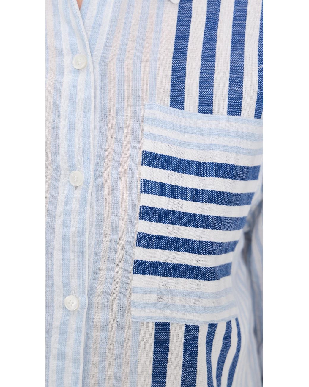 Lemlem Blue Aisha Shirt