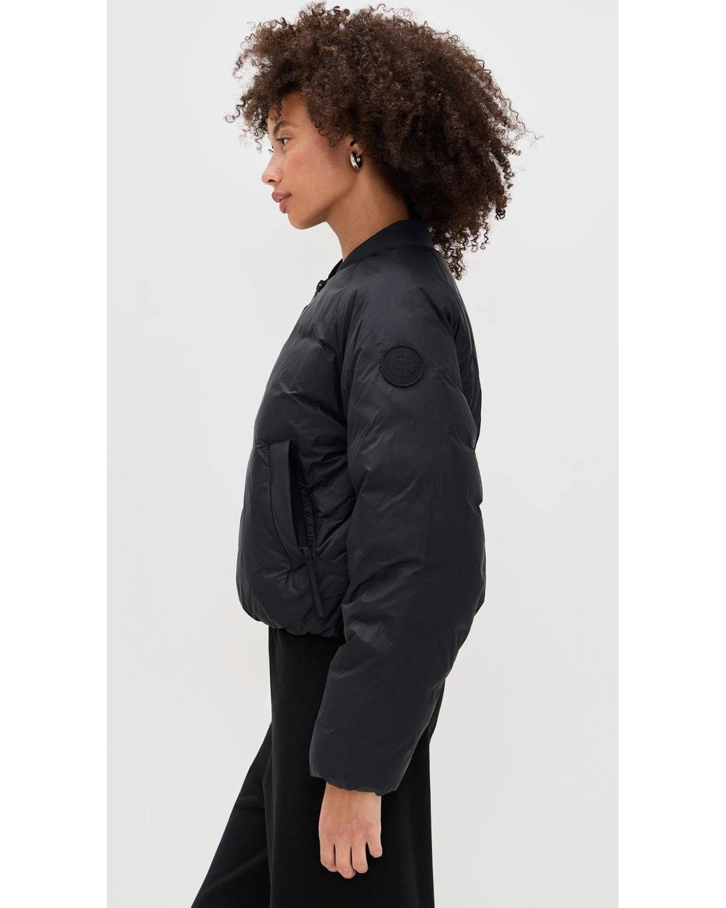 Canada Goose Black Elba Bomber Jacket