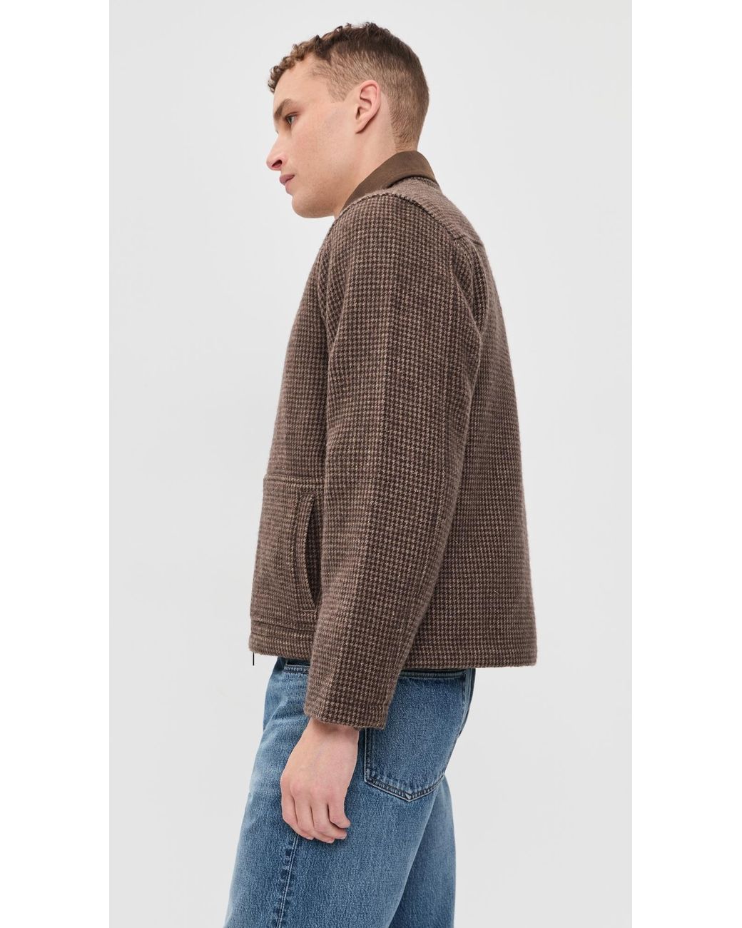 Far Afield Brown Josef Jacket for men