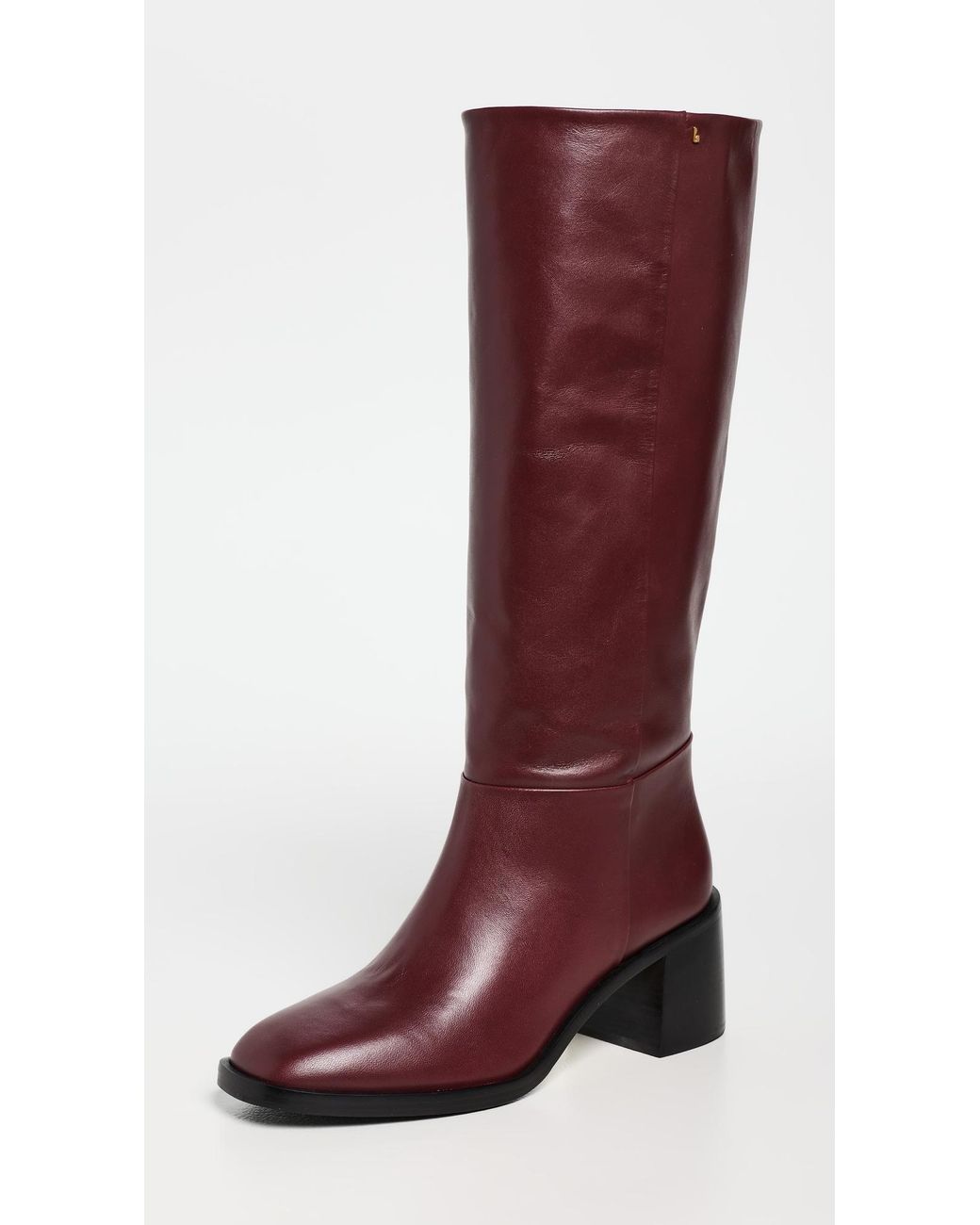 Larroude Brown Ricky Boots