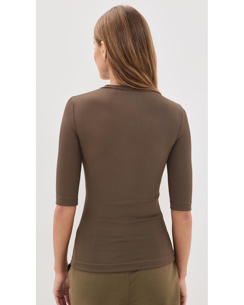 Agolde Brown Saige Tee