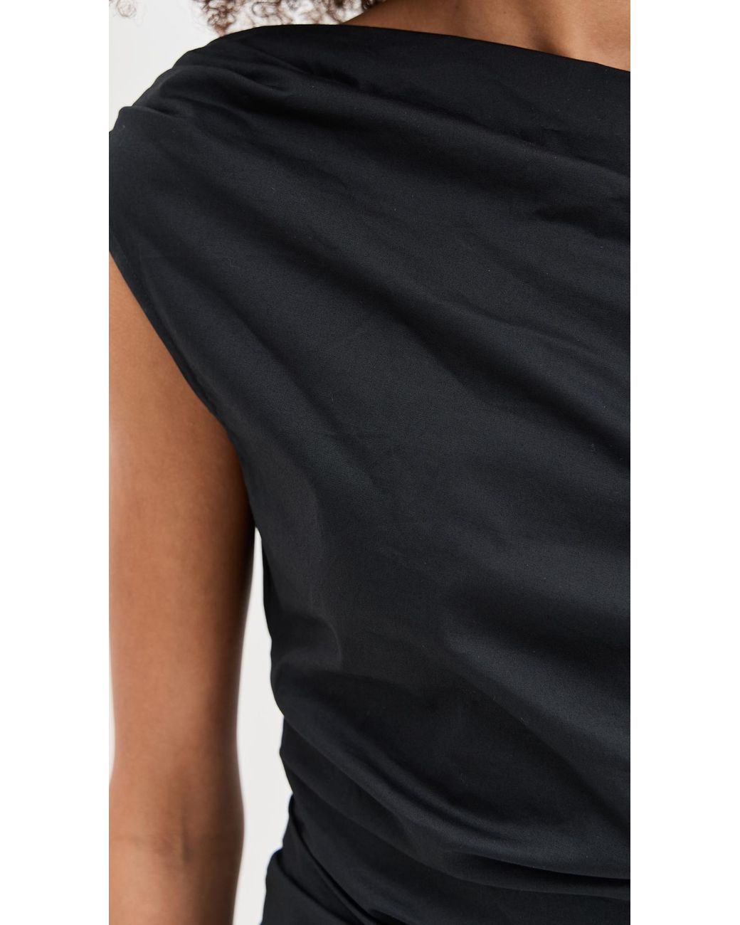 STAUD Phare Mini Dress in Black | Lyst