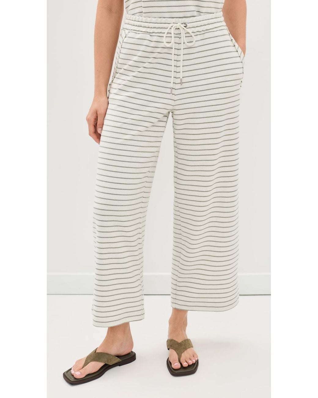 Splendid White Kennedy Stripe Pants
