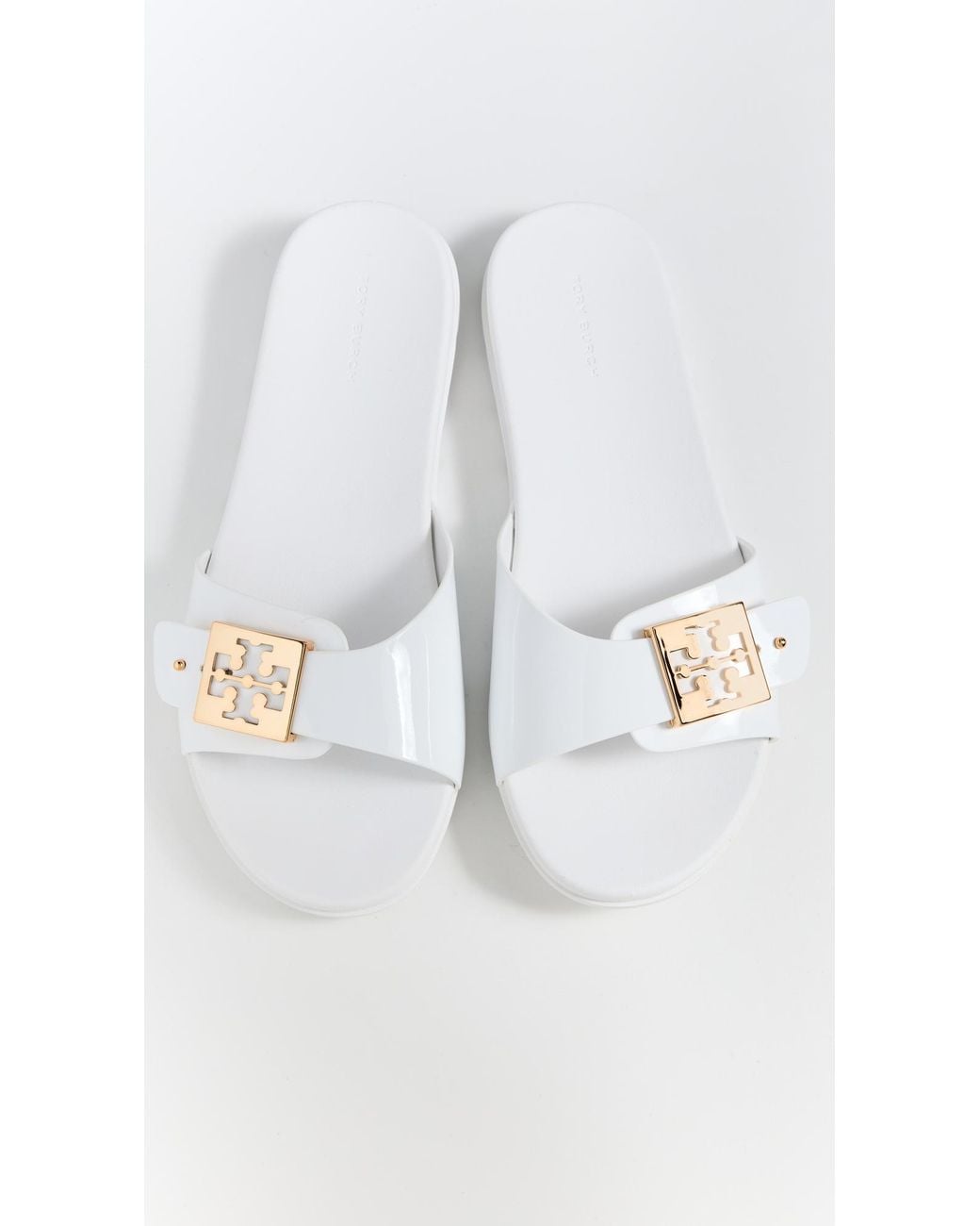Tory Burch Multicolor Buckle Slides
