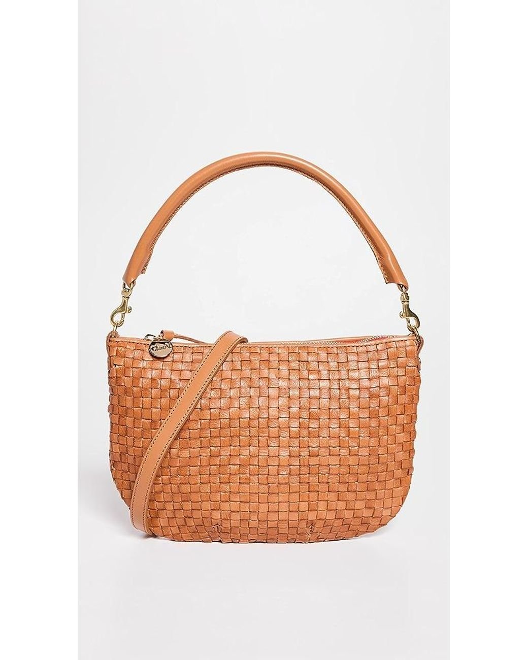 Clare V, Bags, Clare V Petit Moyen Messenger Bag In Natural Woven Check