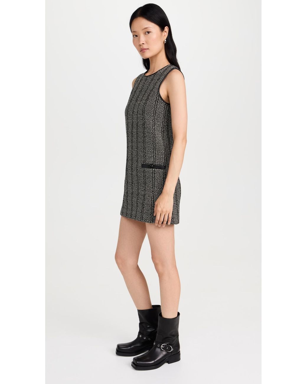 Rag & Bone Black Frances Italian Cotton Dress