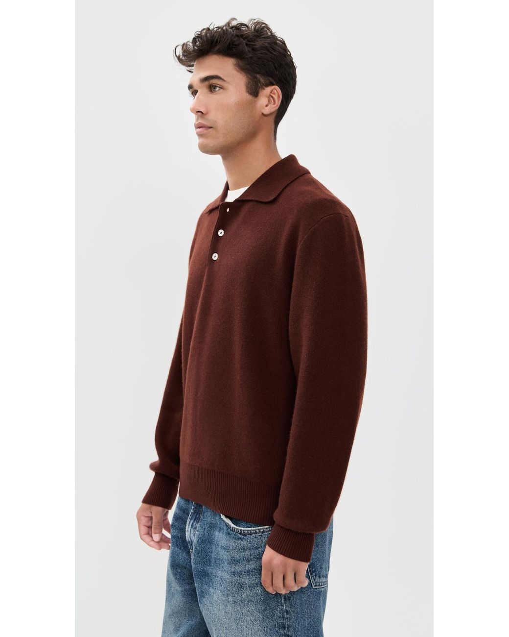 DUNST Collared Sweater