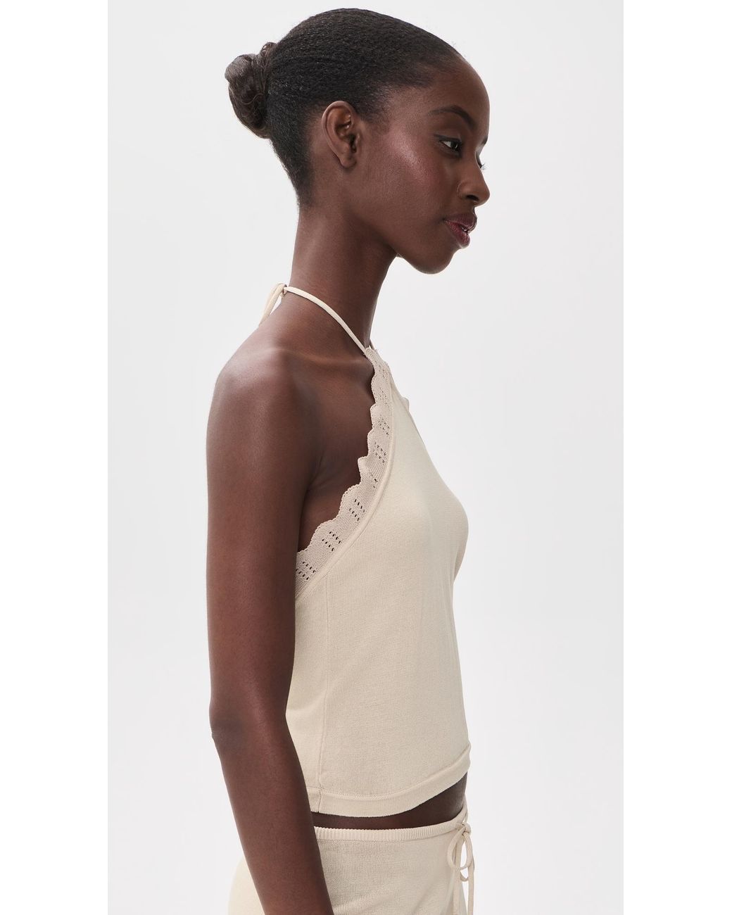 With Jean Natural Isla Top