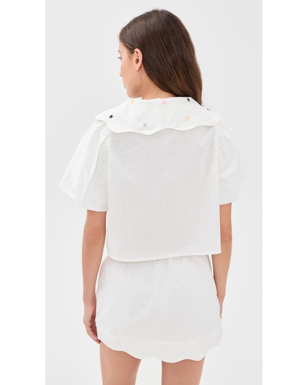 Sixxta White Marea Top
