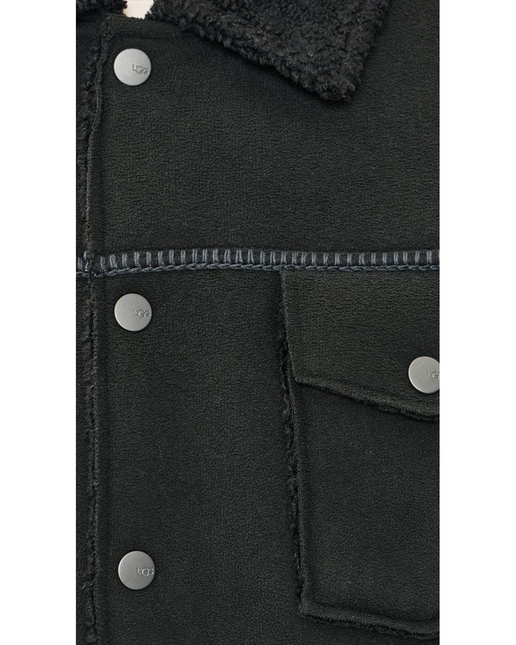Ugg Black Janson Fluff Jacket Ii for men